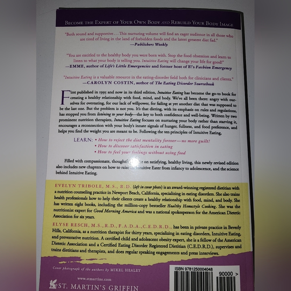 Book on Intuitive Eating - Picture 2 of 2